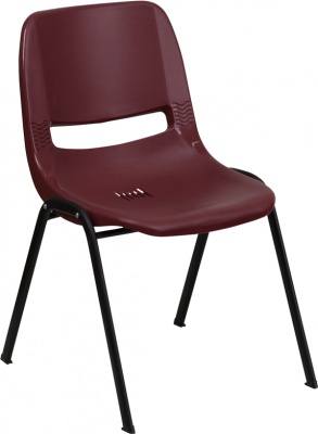 880lb-capacity-black-ergonomic-shell-stack-chair 880lb-capacity-black-ergonomic-shell-stack-chair