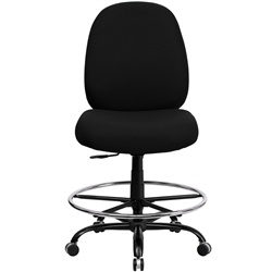 400-lb.-capacity-big-and-tall-black-fabric-armless-drafting-stool-with-extr 400-lb.-capacity-big-and-tall-black-fabric-armless-drafting-stool-with-extr