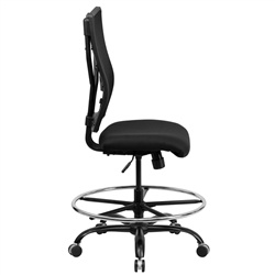 armless-big-tall-black-mesh-drafting-stool-400-lb-capacity armless-big-tall-black-mesh-drafting-stool-400-lb-capacity