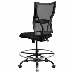 armless-big-tall-black-mesh-drafting-stool-400-lb-capacity armless-big-tall-black-mesh-drafting-stool-400-lb-capacity