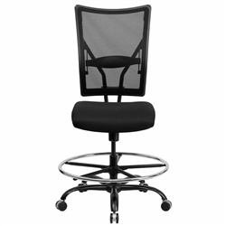 armless-big-tall-black-mesh-drafting-stool-400-lb-capacity armless-big-tall-black-mesh-drafting-stool-400-lb-capacity