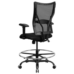 big-tall-black-mesh-drafting-stool-400-lb-capacity big-tall-black-mesh-drafting-stool-400-lb-capacity