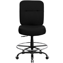 400-lb.-capacity-armless-big-tall-black-fabric-drafting-stool-with-extra-wi 400-lb.-capacity-armless-big-tall-black-fabric-drafting-stool-with-extra-wi