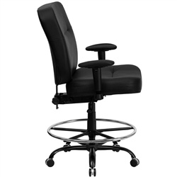 400-lb.-capacity-big-tall-black-leather-drafting-stool-with-extra-wide-seat 400-lb.-capacity-big-tall-black-leather-drafting-stool-with-extra-wide-seat