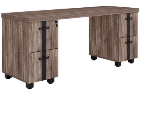 Riveted Collection Desk | Atlanta Office Liquidators | Atlanta Office ...