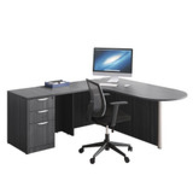 Bullet Top LShape Desk Atlanta Office Liquidators Atlanta Office