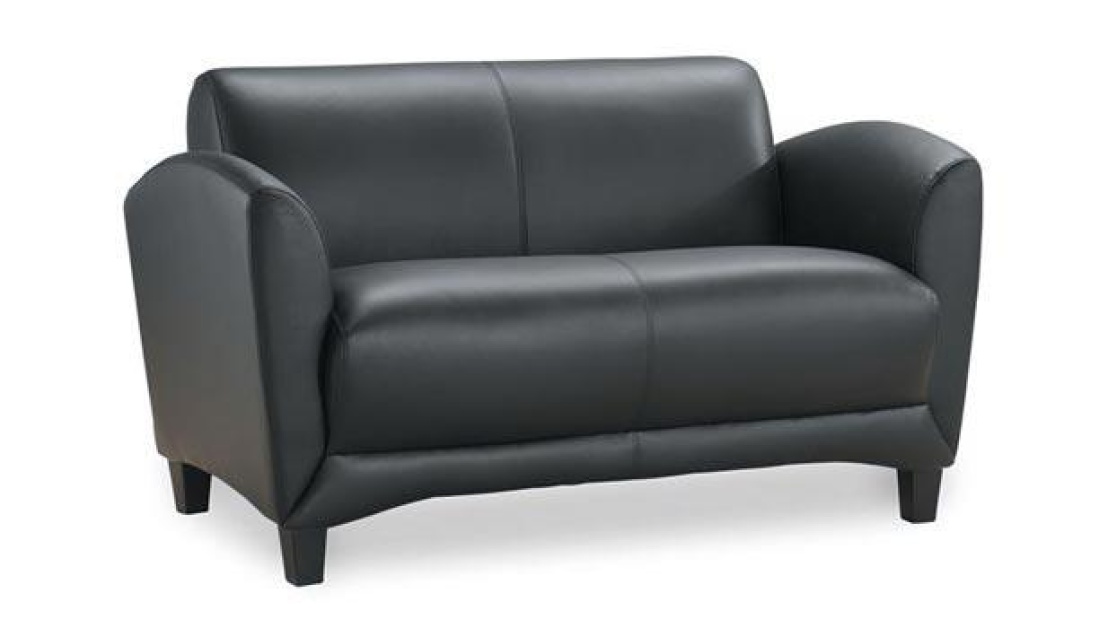 Manhattan Leather loveseat Atlanta Office Liquidators Atlanta